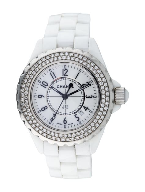 chanel diamond watch